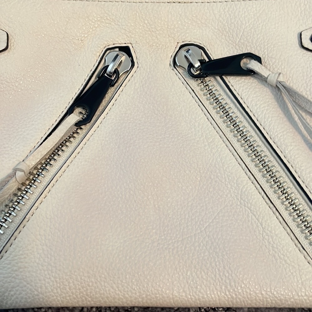 Rebecca Minkoff‎ crossbody zipper bag cream - Picture 7 of 8